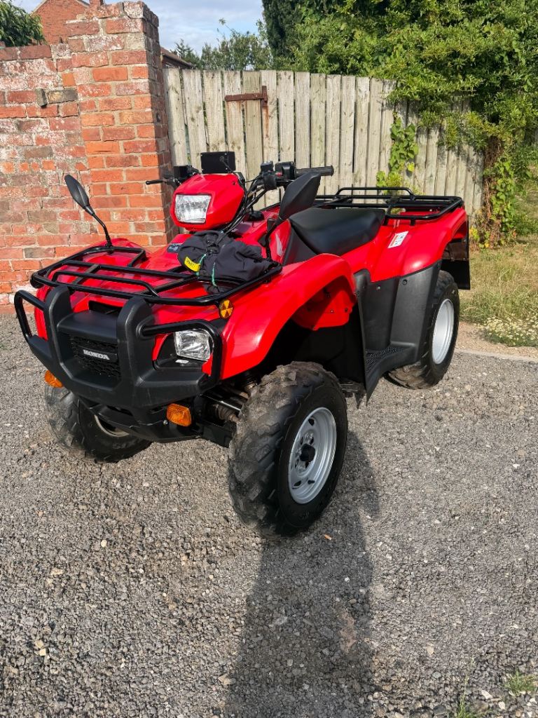 Honda Foreman fully road legal (low hours and milage)