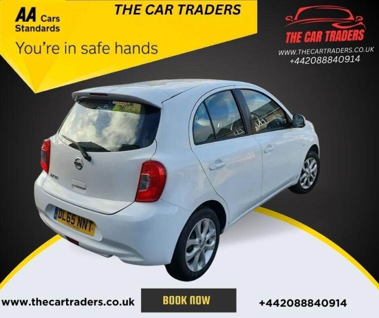 2015 Nissan Micra 1.2 Acenta Hatchback 5dr Petrol CVT Euro 6 (80 ps) Hatchback Petrol Automatic