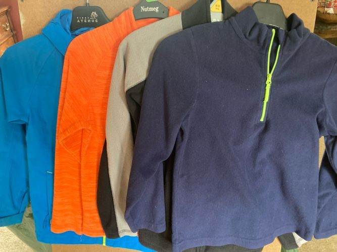 Mountain Warehouse bundle- waterproof jacket and fleeces 