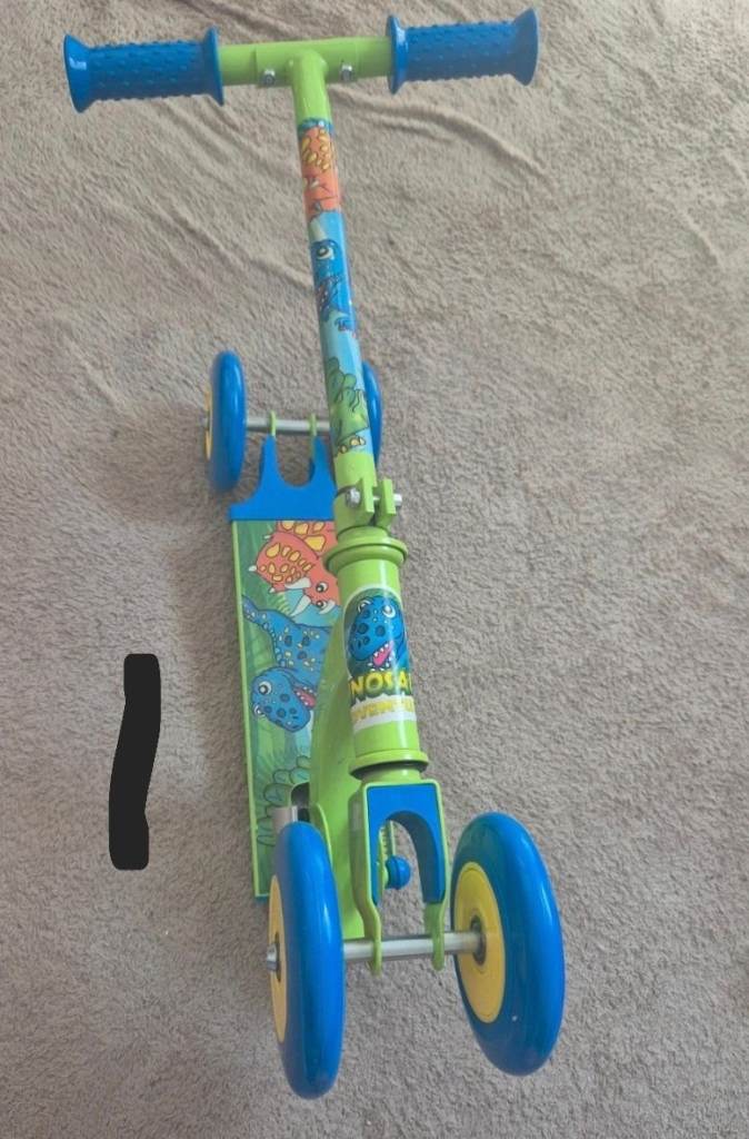Dinosaur scooter