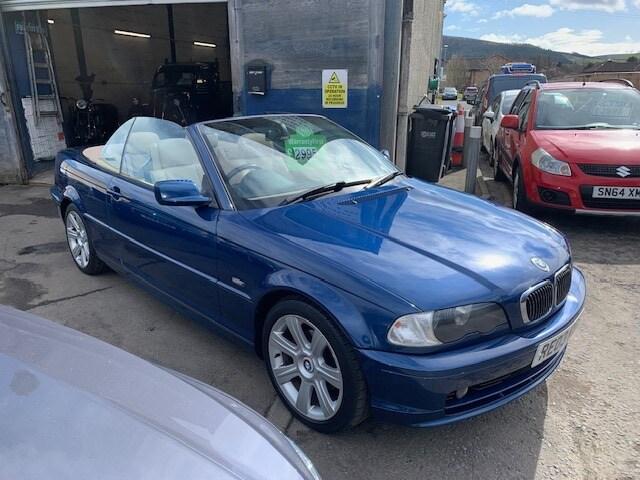 2003 BMW 3 Series 318 Ci 2dr CONVERTIBLE Petrol Manual