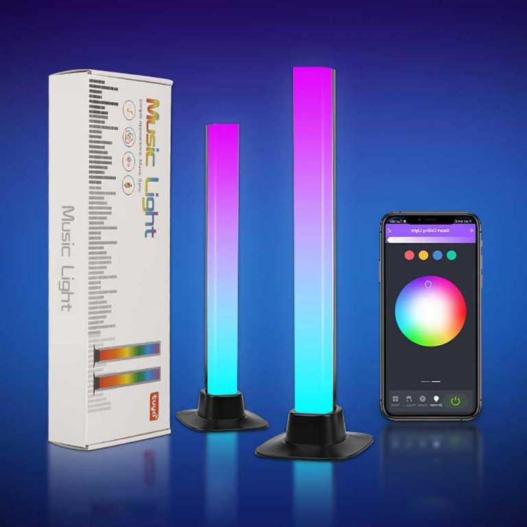 Pack of 2 Smart LED Light Bars, Gaming Lights