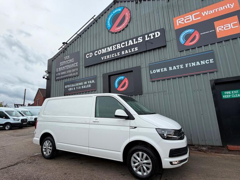 2020 Volkswagen Transporter T6 2.0TDI T28 HIGHLINE L1 H1 Low Roof Air/Con NO VAT Panel Van Diesel...