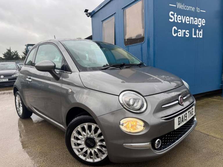 2019 Fiat 500 1.2 Lounge Euro 6 (s/s) 3dr HATCHBACK Petrol Manual