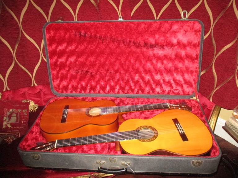 Guitar teacher selling a full range of classical guitars 
