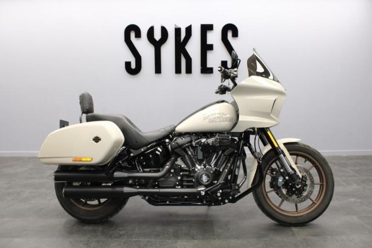 2023 Harley-Davidson FXLRST Softail Low Rider ST in White Sand Pearl