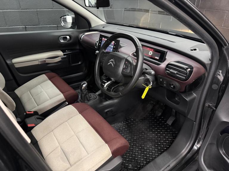 2018 18 CITROEN C4 CACTUS 1.2 FEEL EDITION PURETECH MANUAL EURO 6 BLACK 