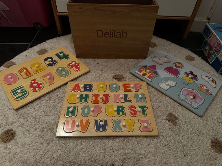 Personalised puzzle box - Delilah 