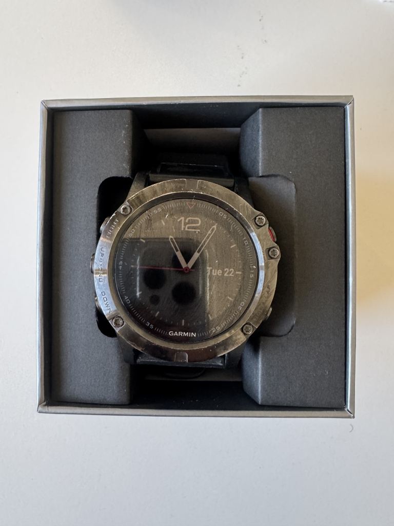 Garmin fēnix 5X Sapphire edition with metal strap -  works perfectly 