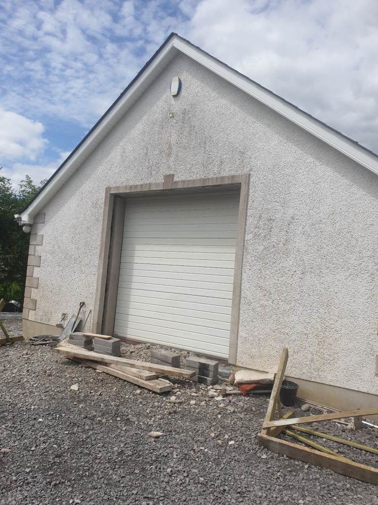 Up and over garage door 