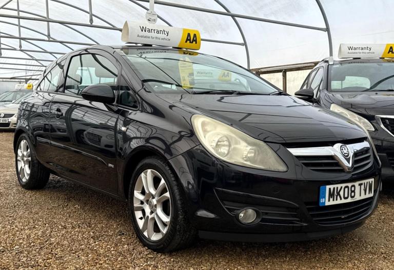 2008 Vauxhall Corsa 1.2i 16v SXi 3dr HATCHBACK Petrol Manual