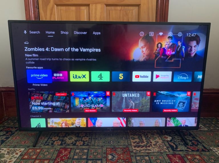 SONY BRAVIA KD43X72KPU 43 Inch Smart 4K Android Ultra HD HDR LED TV with Google Assistant