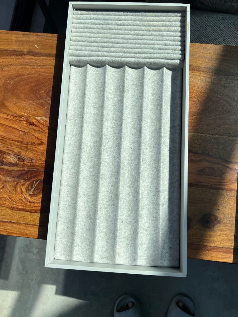 IKEA KOMPLEMENT Jewellery Insert - Light Grey, As Good As New