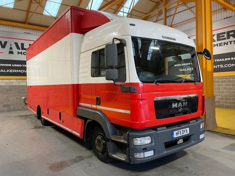 MAN TGL 10.220 EURO 5, 10 TONNE REMOVAL BOX - 2011 - HF11 DYX