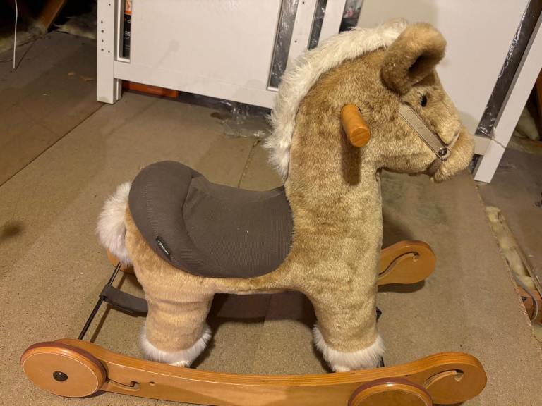 Small kids rocking horse
