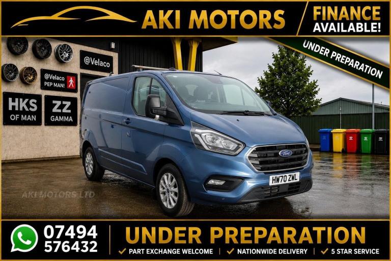 FORD TRANSIT CUSTOM 2.0 300 EcoBlue Limited L1 H1 Euro 6 (s/s) 5dr 2021