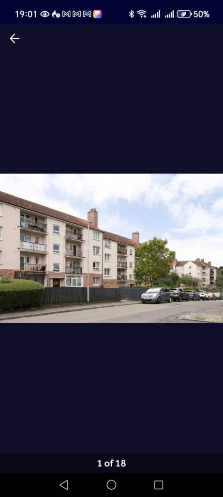 Top floor flat for rent