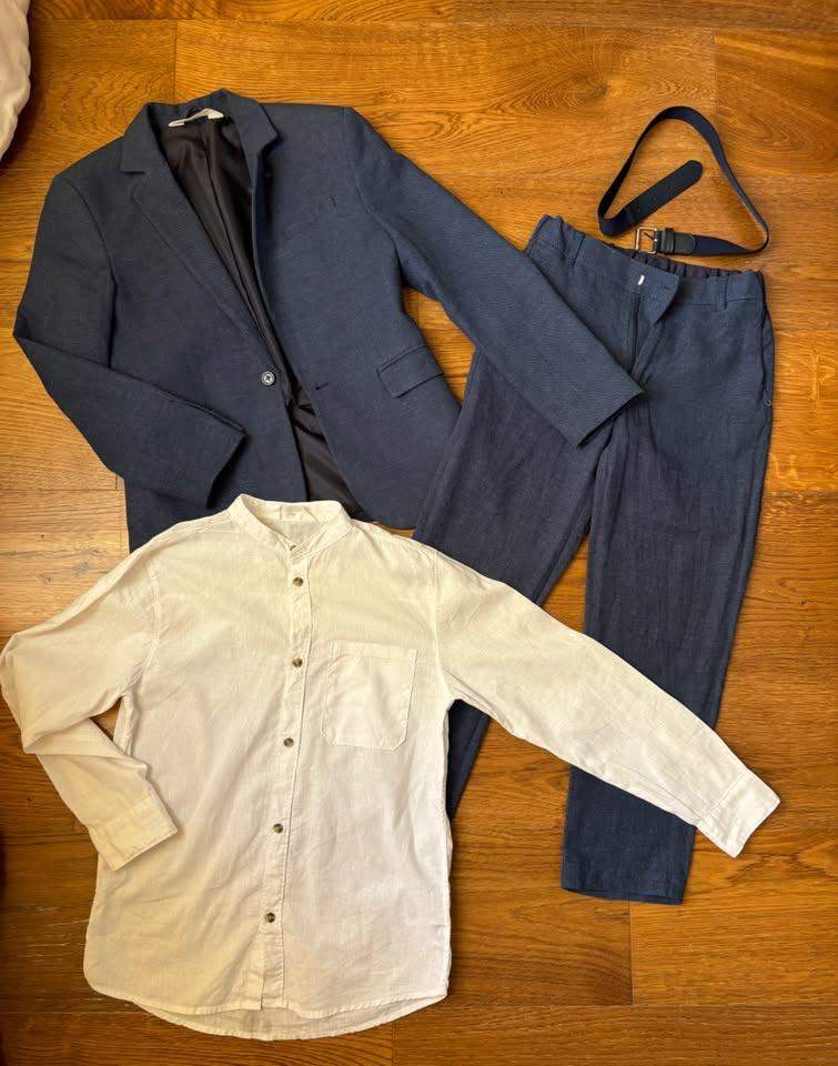 Boys' Suit Navy Blue H&M 11-12yrs