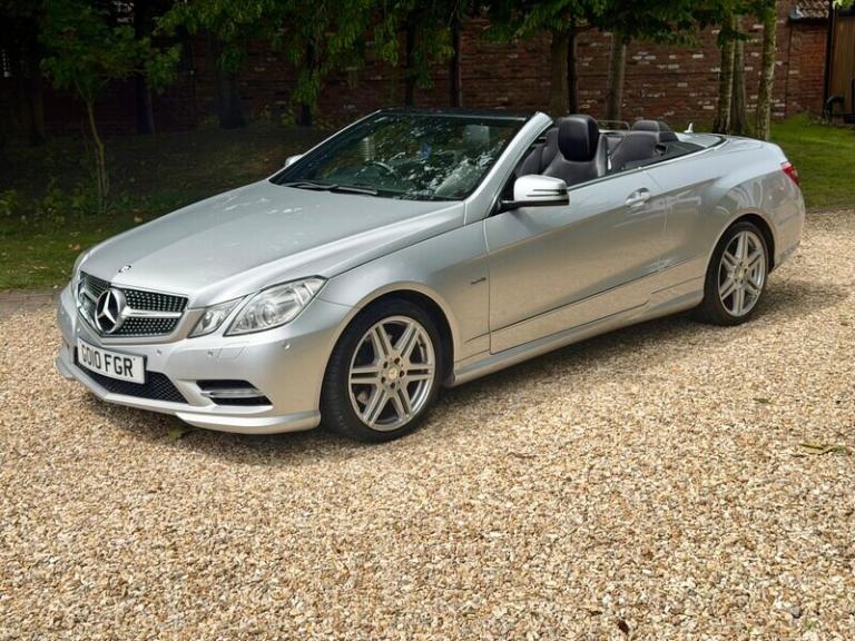 Mercedes-Benz E Class 2.1 E220 Sport CDI Blueefficiency AUTO 2dr Convertible Diesel Automatic