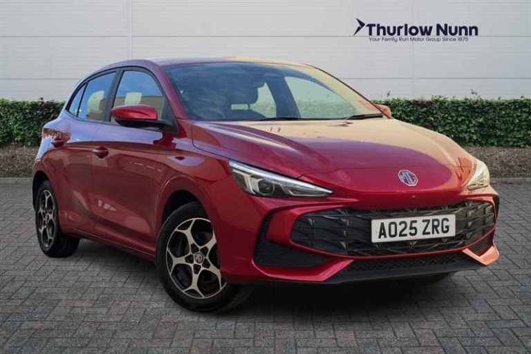 2025 MG MG3 1.5 Hybrid Trophy 5dr Auto HATCHBACK PETROL/ELECTRIC Automatic