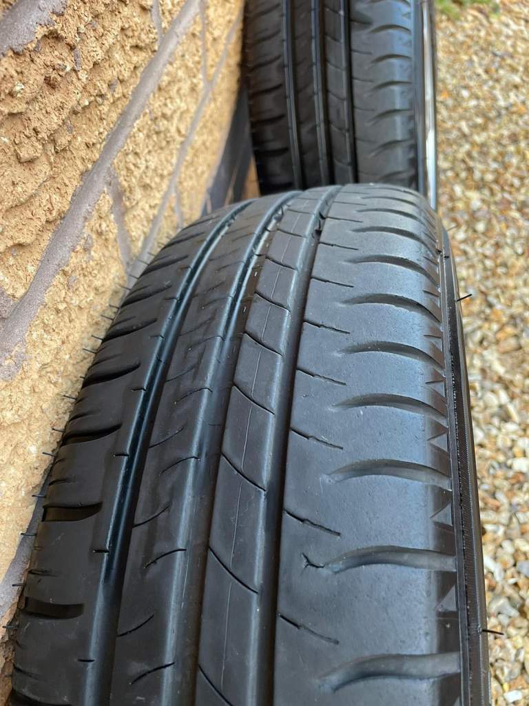 Genuine BMW MINI 15 inch alloy wheels with Michelin tyres