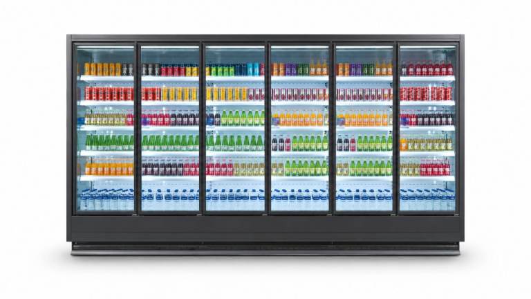 ColdCo Parisa 70 2812mm Glass Door Multideck - Shop Chiller