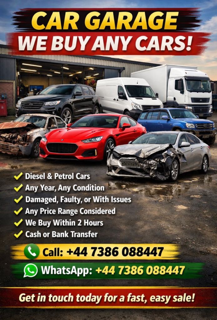 Get in touch today ! We buy ur car 