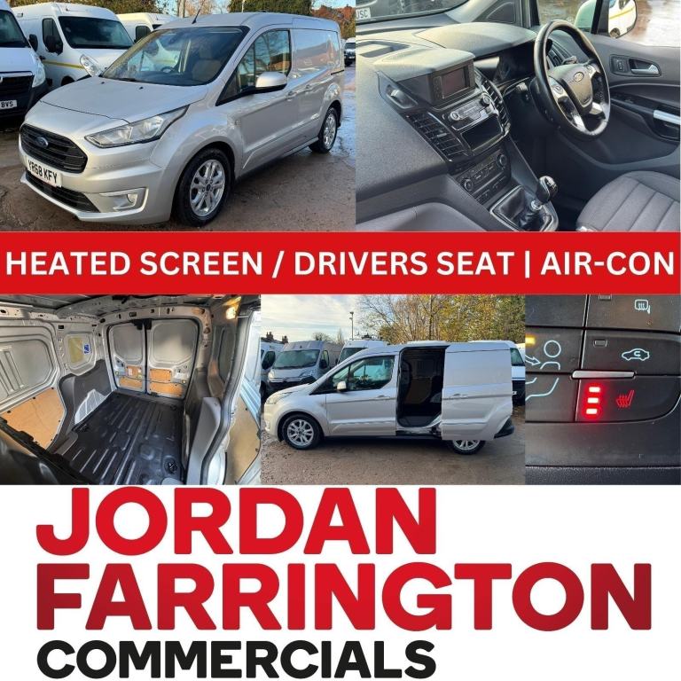 2018 68 Reg FORD TRANSIT CONNECT SWB LIMITED SPEC PANEL VAN (TOP SPEC) EURO 6