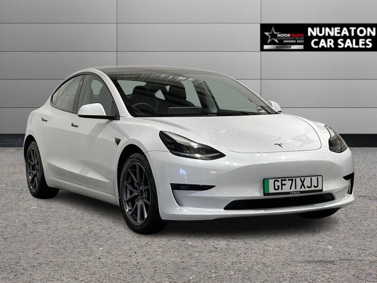 2021 Tesla Model 3 Standard Range Plus Saloon 4dr Electric Auto RWD (241 bhp) Saloon ELECTRIC Aut...