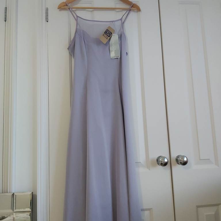 Brand new Silk dress & shawl. Size 8. RRP Dress £115, RRP shawl £22