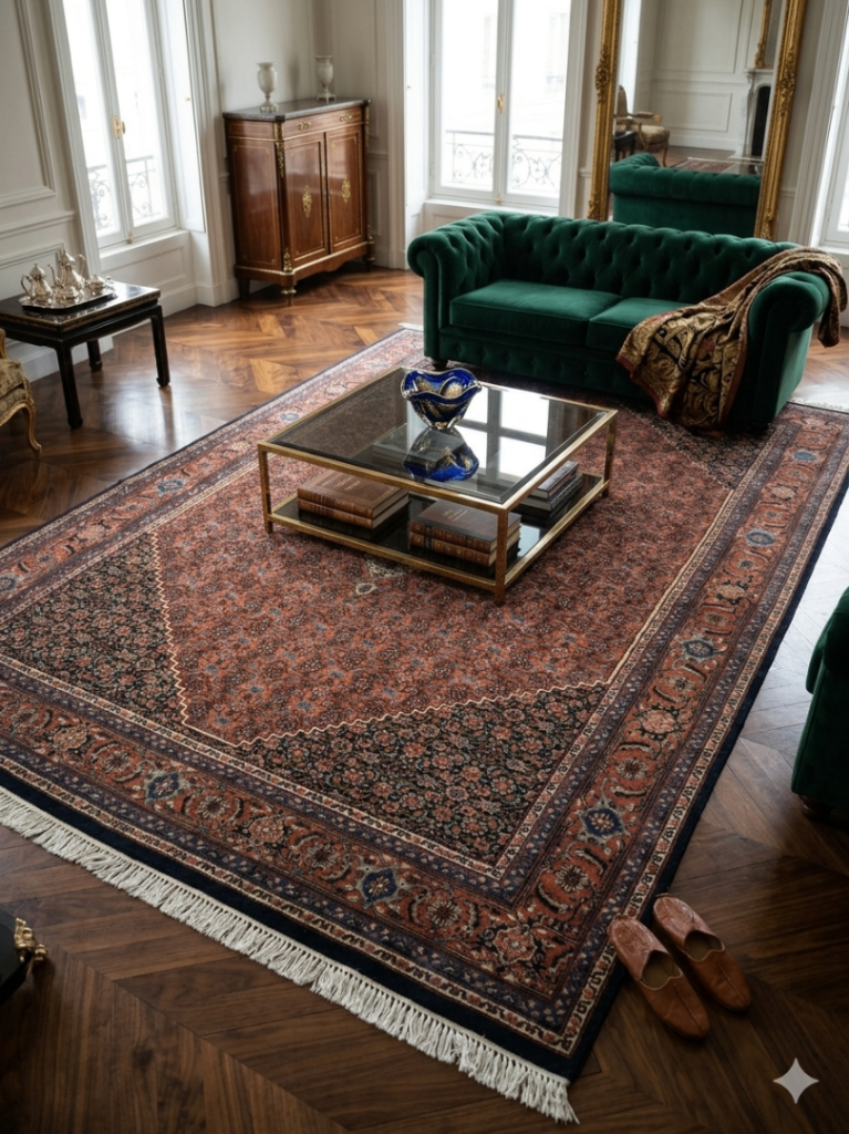 Handmade Persian Bidjar Rug 320 x 200 cm 