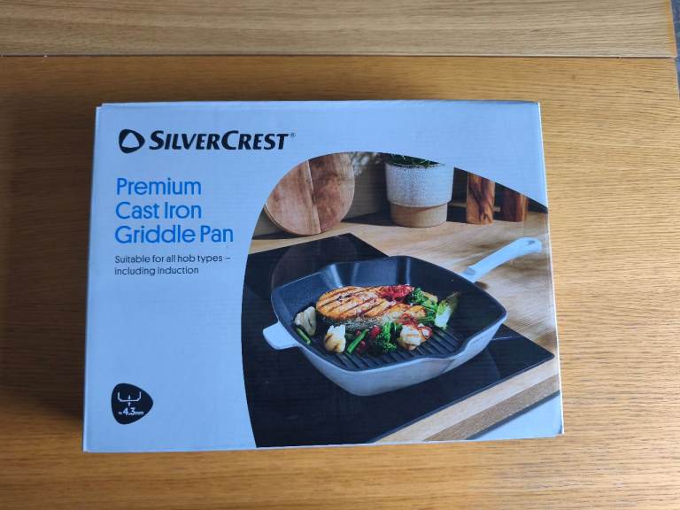 image for Premium Cast Iron Griddle Pan