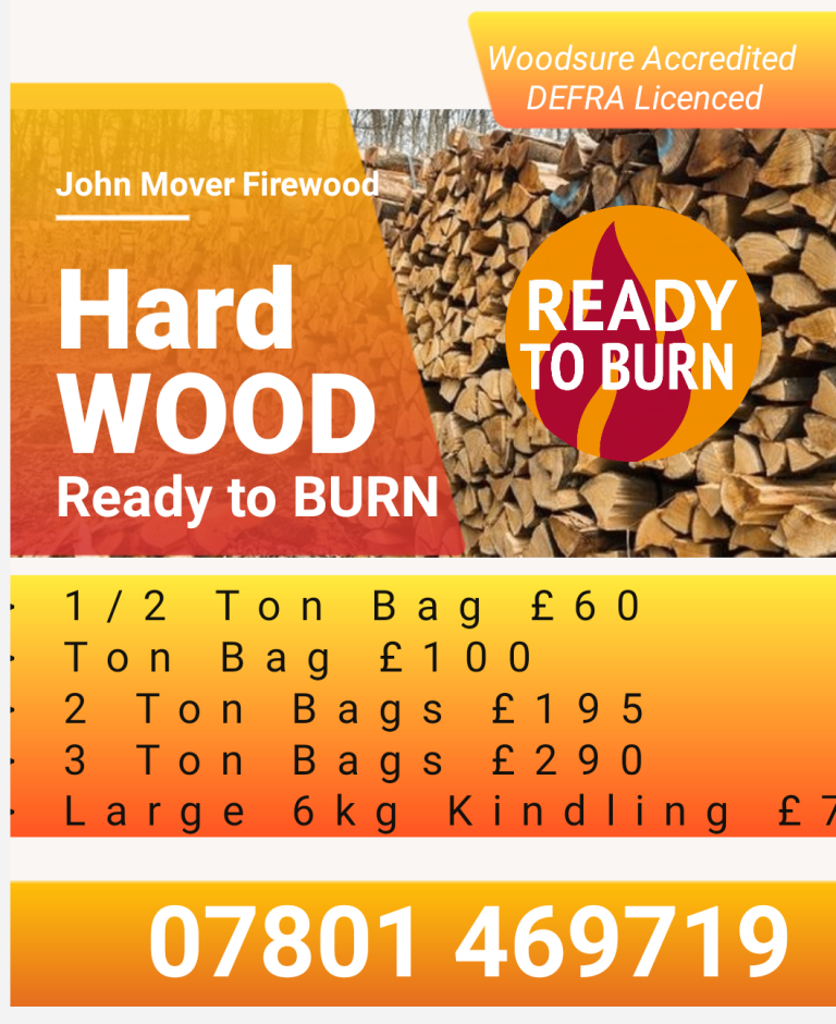 Ready to BURN Hardwood Logs 