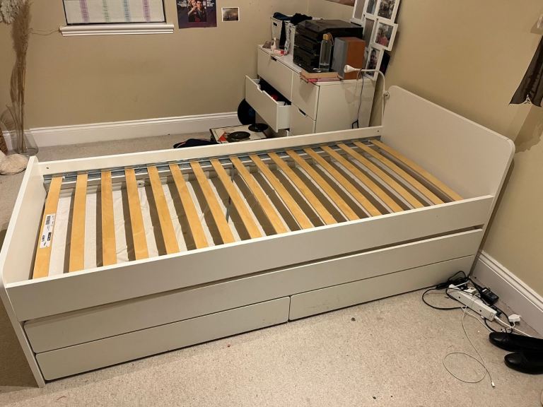 image for IKEA single bed with guest bed 