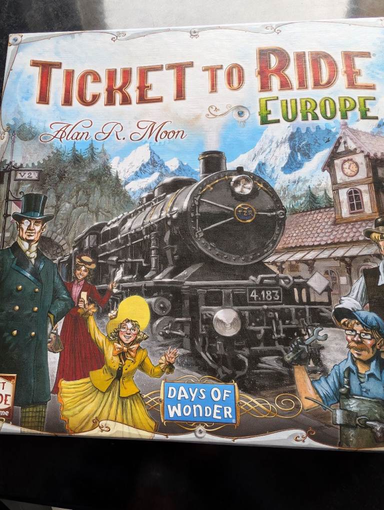 Ticket to Ride Europe Board Game BRAND NEW 