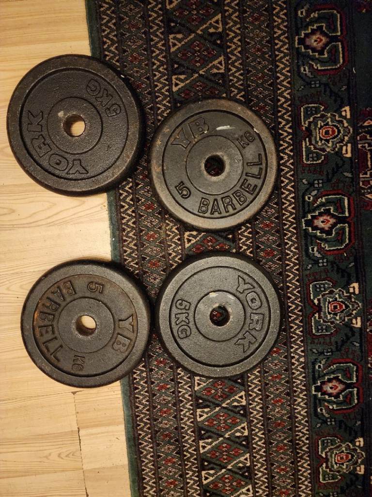 Cast iron weights plates 