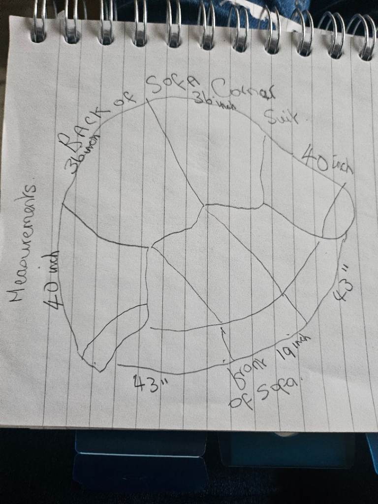 Leather reversable corner sofa and love chair