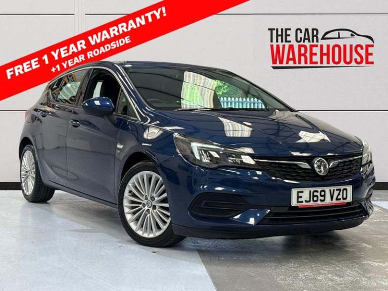 2019 Vauxhall Astra 1.5 Turbo D Elite Nav 5dr Manual Hatchback Diesel Manual
