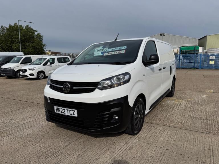 2022 VAUXHALL VIVARO DYNAMIC 2900 1.5d 100PS L1H1 SWB PANEL VAN IN WHITE,