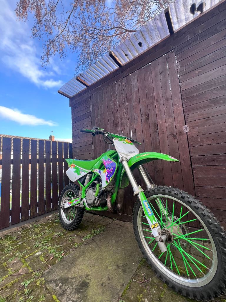 Big wheel Kawasaki kx100