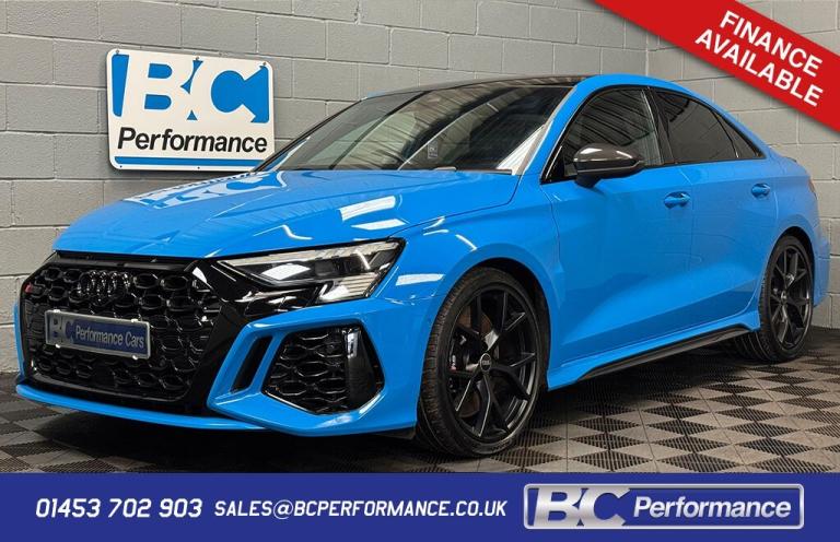 AUDI RS3 2.5 TFSI Carbon Black Blue Auto Petrol 2022