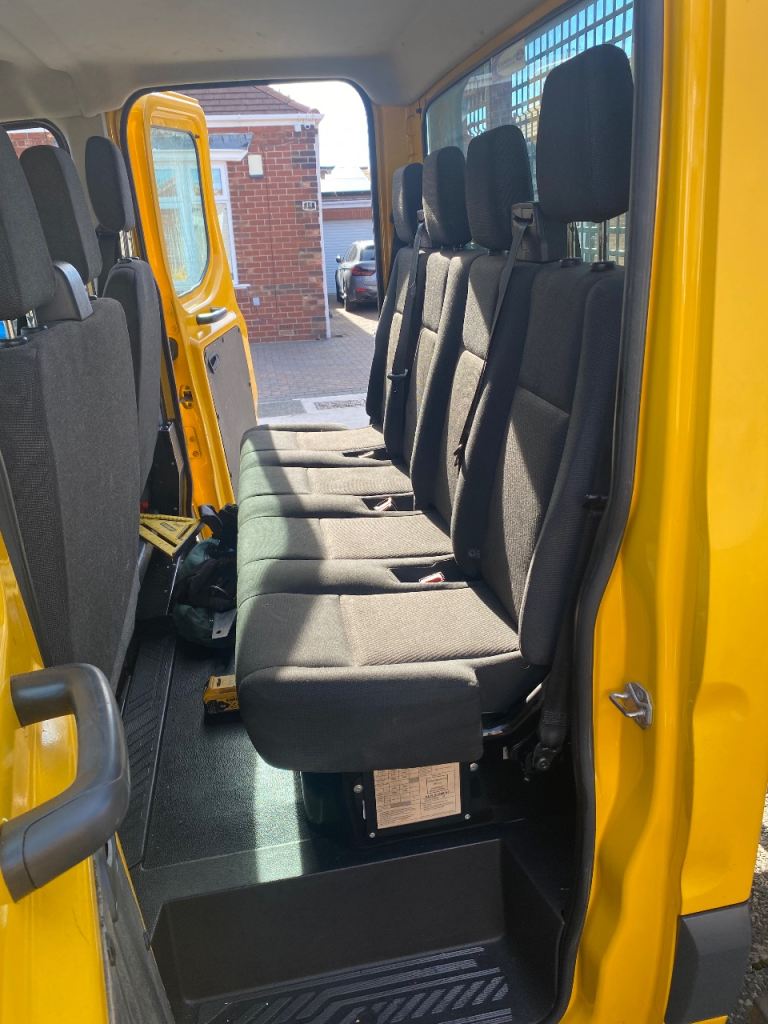 Transit twin cab rear seats. Mark8. 65plate. Seats 4 people 