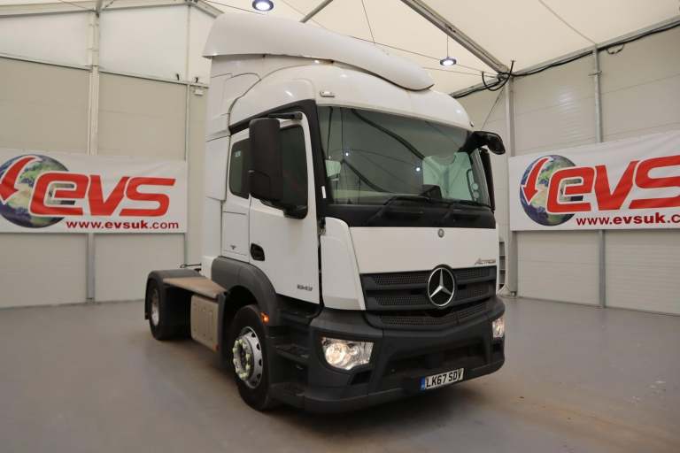 2017 (67 PLATE) Mercedes Benz Actros 1843 4x2 Euro 6 Tractor Units