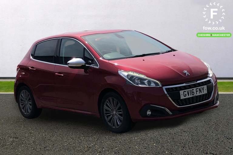 2016 Peugeot 208 1.2 PureTech 110 Allure 5dr EAT6 Hatchback PETROL Automatic
