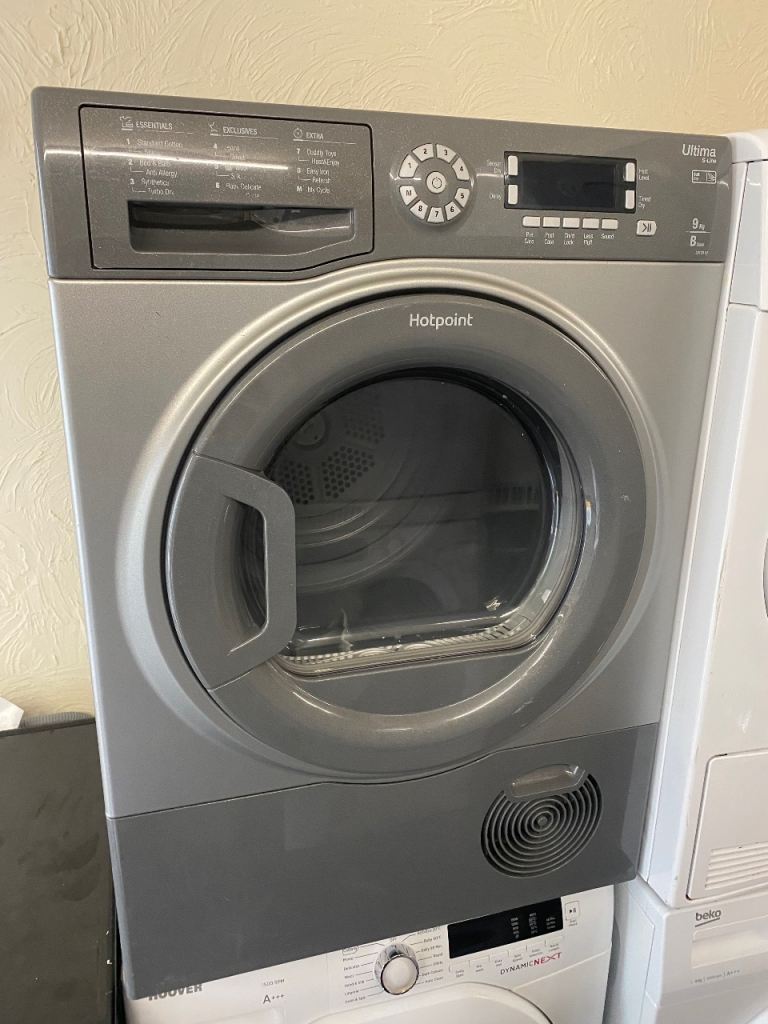 ✅GREY HOTPOINT 9KG CAPACITY CONDENSER DRYER CAN DELIVER 