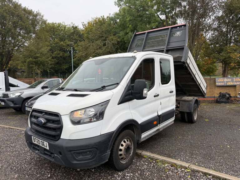 2020 Ford Transit 2.0 Transit Double Cab Tipper 350 Leader EcoBlue Tipper Diesel Manual