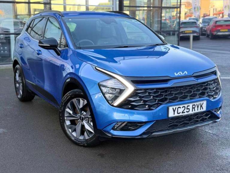 2025 Kia Sportage 1.6T GDi 207 HEV GT-Line 5dr Auto Automatic SUV Hybrid Automatic