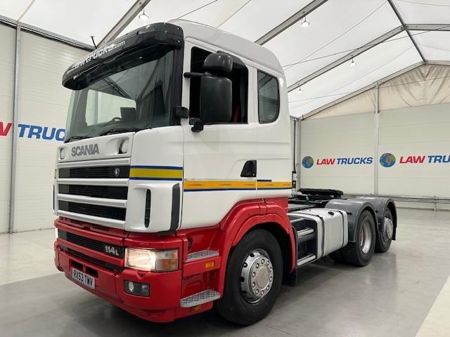 Scania 114 380 6x2 Rear Lift Sleeper Cab Tractor Unit Manual