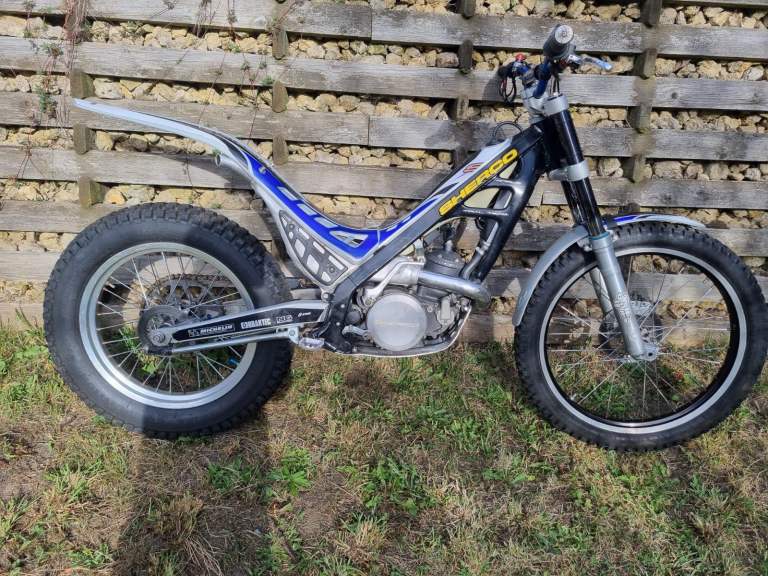 2006 sherco 125 trials bike 