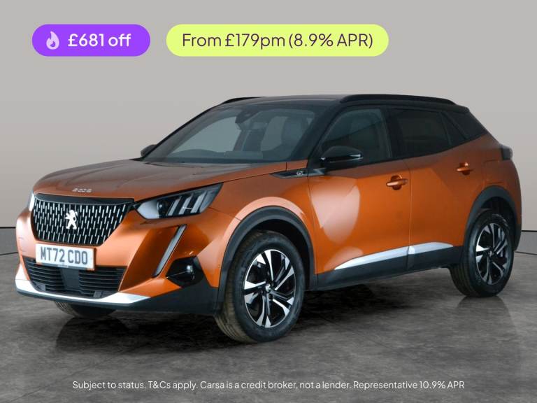 2022 Peugeot 2008 1.2 PureTech 130 GT 5dr HATCHBACK PETROL Manual